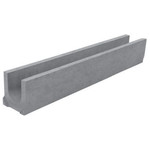 Универсальный бетонный лоток DN100, ширина без уклона